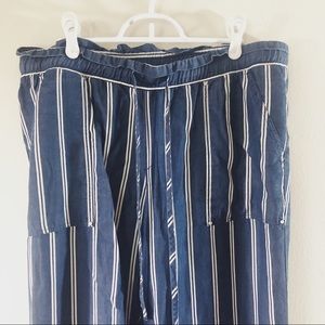 Jones NY Wide Legged Blue Trousers (12)